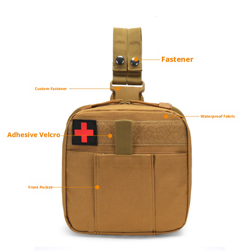 MOLLE Drop Leg Pouch Medical K - First Aid Bag Kit ulasan dan harga