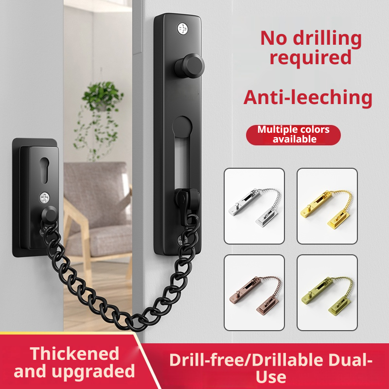 Heavy-Duty Polished Press Latc - Security Chain Door ulasan dan harga