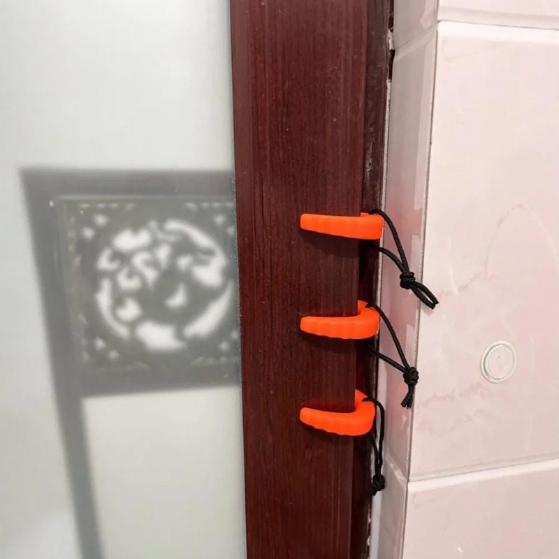 Easy to Use Rubber Door Jam Fi - Door Stop Alarm ulasan dan harga