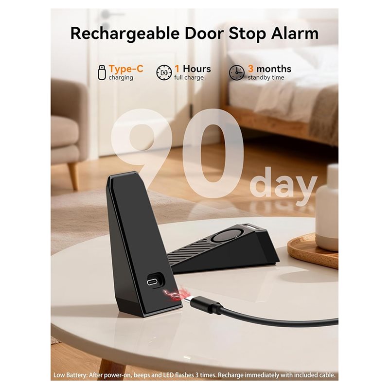 AB34-Door Stop Alarm, Door Sto - Door Stop Alarm ulasan dan harga