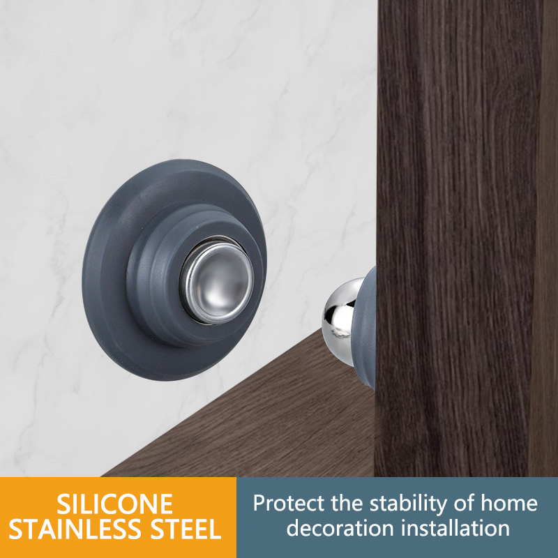 Silicone Door Suck Hotel House - Door Stop Alarm ulasan dan harga