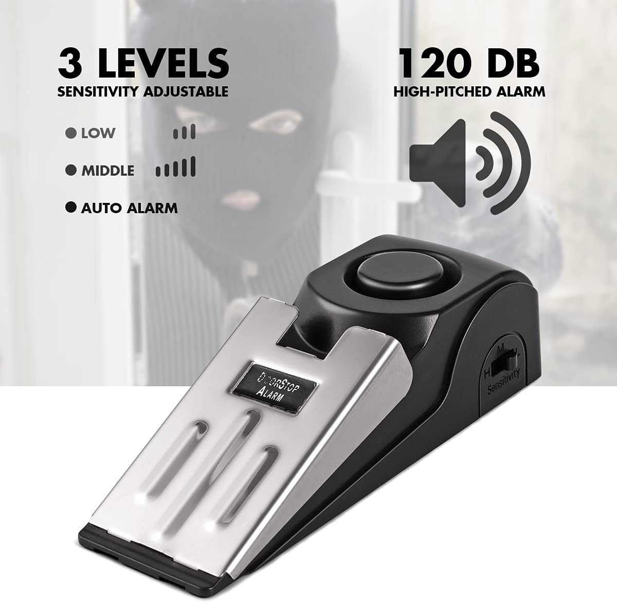 Door Stop Alarm, Door Stopper  - Door Stop Alarm ulasan dan harga