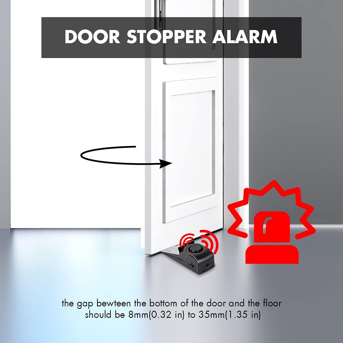 Door Stop Alarm, Door Stopper  - Door Stop Alarm ulasan dan harga