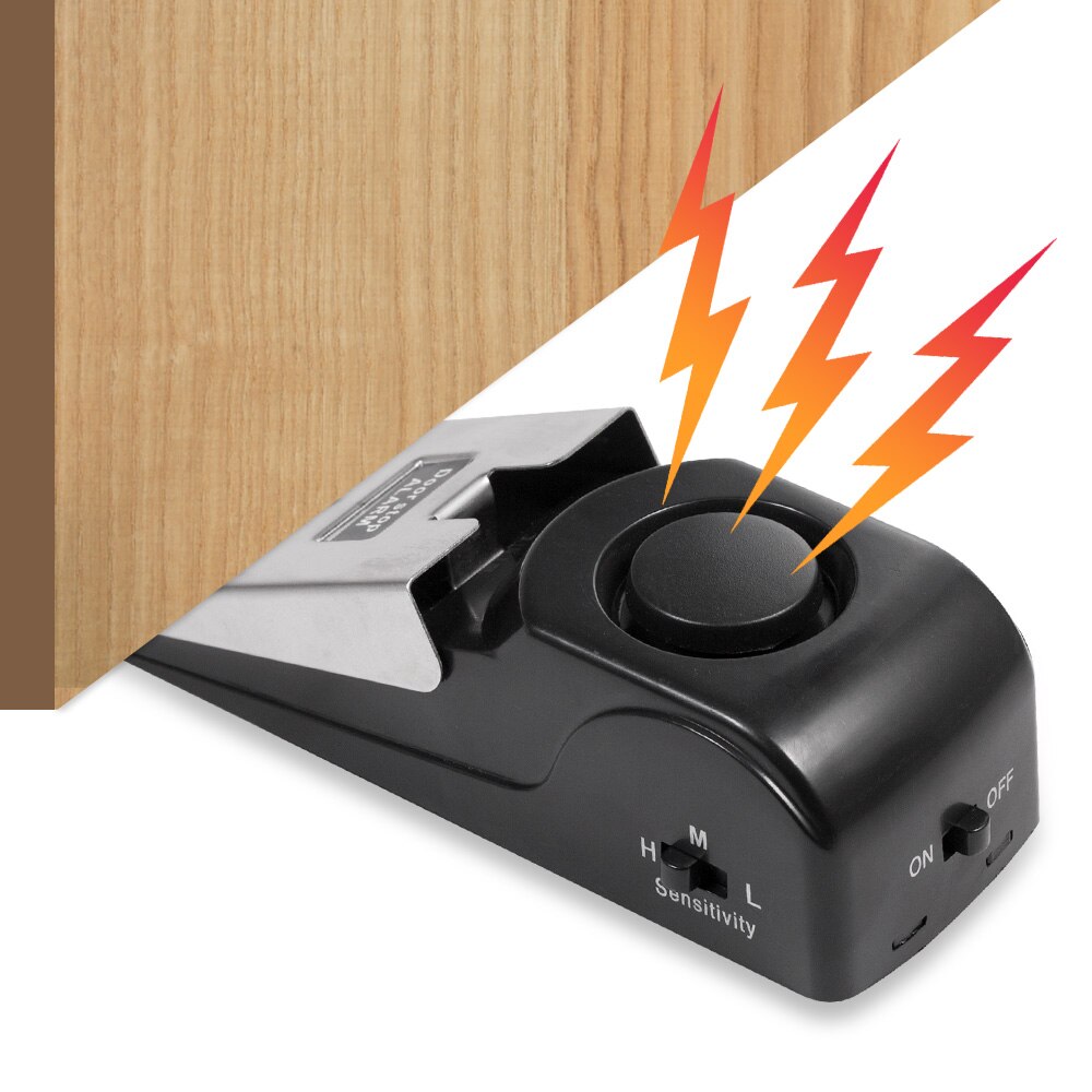Wireless Door Stop Alarm Syste - Door Stop Alarm ulasan dan harga