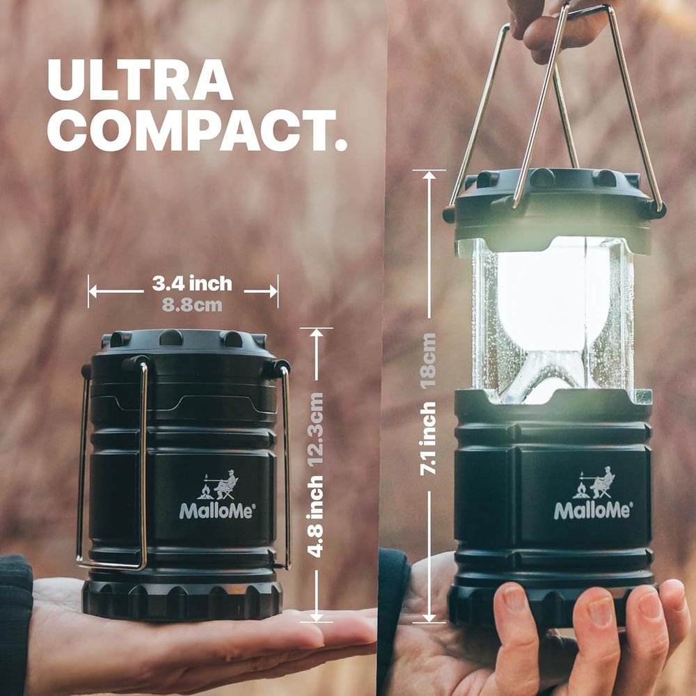 Multicolor LED Camping Lantern - Power Outage Light ulasan dan harga